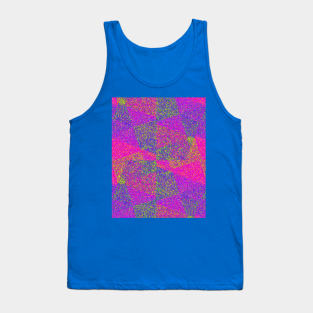 Colorful Sand Pattern Tank Top